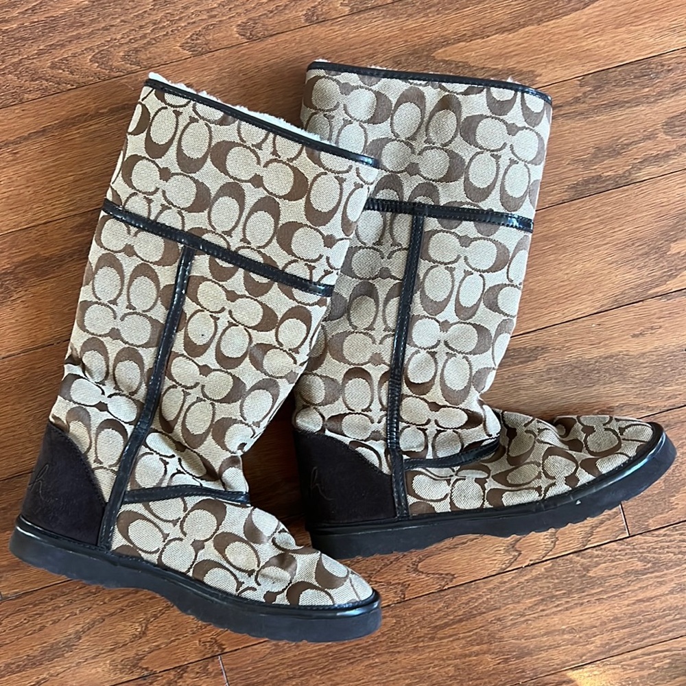 Coach Winter boots- size 6